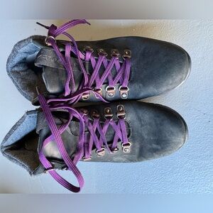 Cole Haan Black and Purple ZeroGrand Size 7